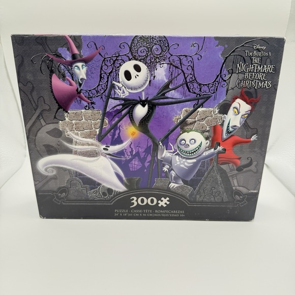 ceaco Other - New Sealed Kohl's Disney The Nightmare Before Christmas 300 Piece Puzzle 24x18"